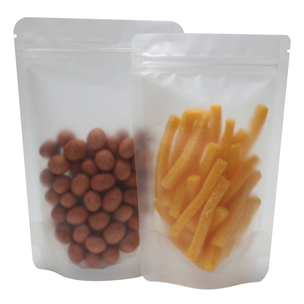 Food Storage Bag - 100개입, 자가 밀봉 기능이 있는 투명한