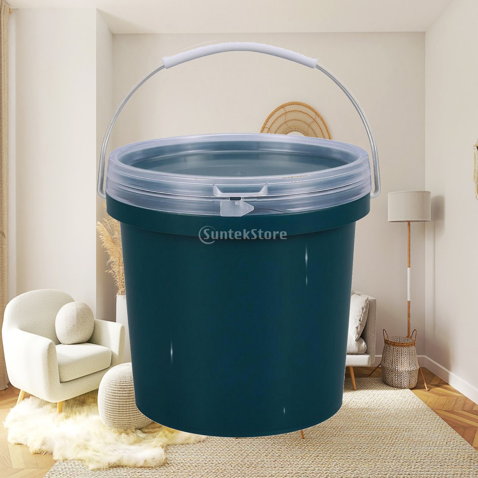 Food Storage Containers - PP 재질의 밀폐형 산업용 원통형 두꺼운