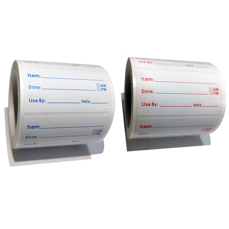 500개/롤, 주방용 스티커, 냉장고/냉동고용, 식품  - Food Storage Labels 리뷰 및 가격