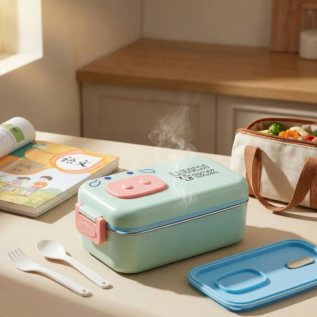 304 스테인리스 스틸 소재의 도시락통, 어린이 및 성 - Food Storage Oven Safe 리뷰 및 가격