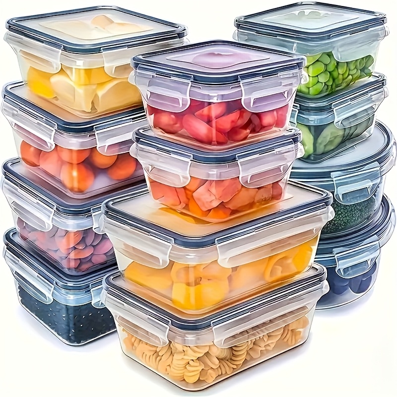 8Pcs 용기 4개 뚜껑 4개 세트 주방 밀폐용기 플라 - Food Storage With Dividers 리뷰 및 가격