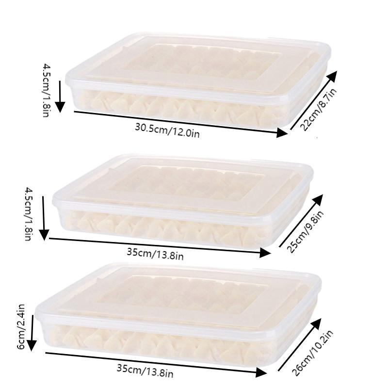 덤플링, 과일, 채소, 고기, 케이크 등을 위한 주방  - Food Storage With Dividers 리뷰 및 가격
