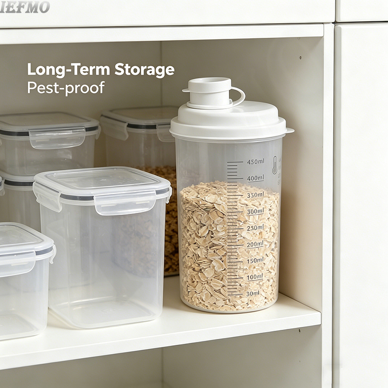 뚜껑이 있는 밀폐 식품 보관 용기, 설탕 디스펜서, 갈 - Food Storage Containers 리뷰 및 가격