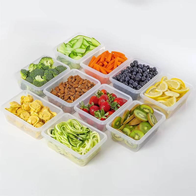 BPA가 없는 주방용 보관 용기 10개 세트, 각 용기 - Food Storage Labels 리뷰 및 가격