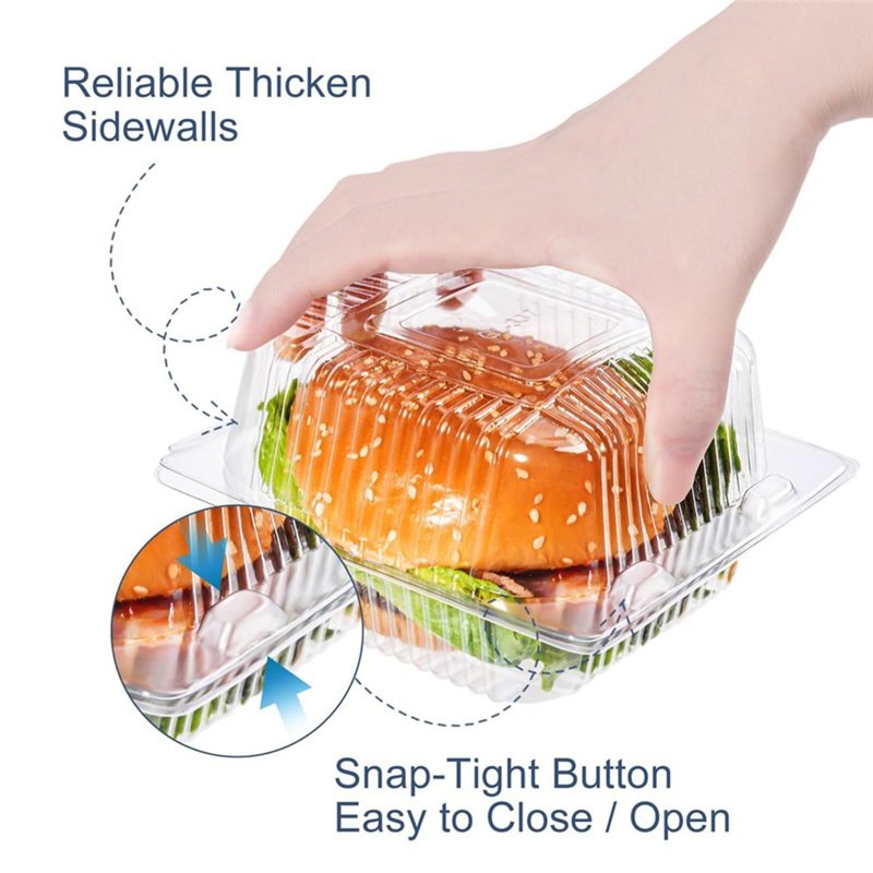 A03F - 식품 보관용, 폴더형, 투명 플라스틱 덮개 - Food Storage Containers 리뷰 및 가격